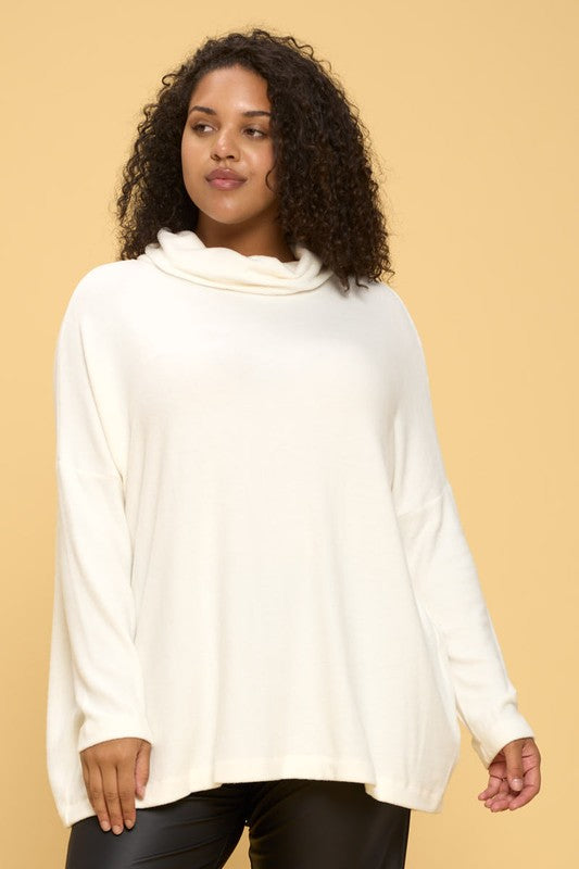 vory Long Sleeve Open Back Pullover Top - Pikemla