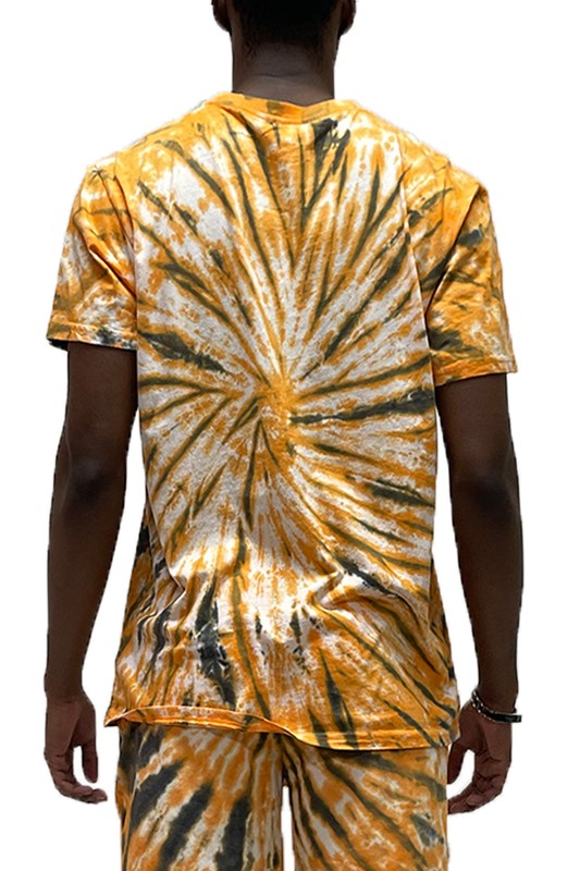 Men’s Tie DyemPremium Cotton T-shirt - Pikemla