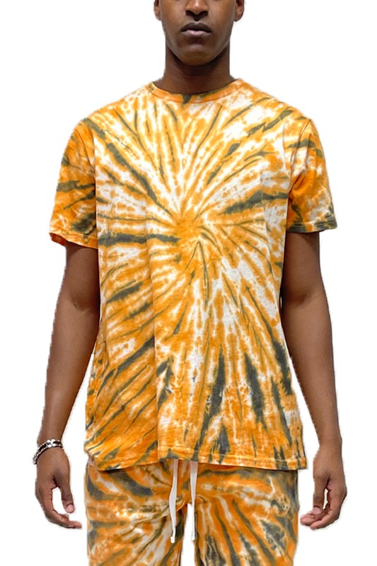 Men’s Tie DyemPremium Cotton T-shirt - Pikemla