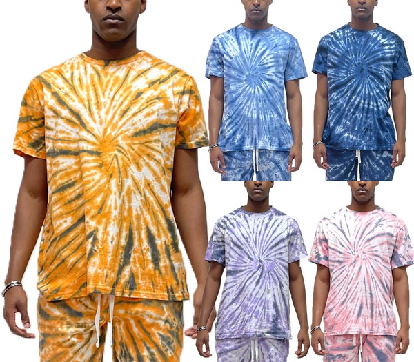 Men’s Tie DyemPremium Cotton T-shirt