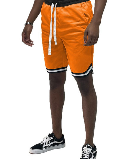Men’s Solid Athletic Basketball Sports Shorts - Pikemla
