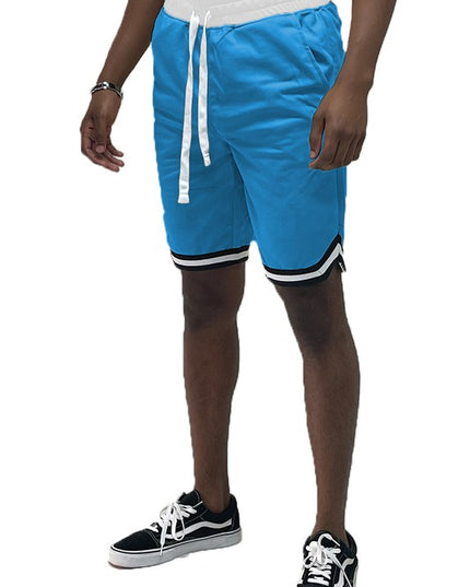 Men’s Solid Athletic Basketball Sports Shorts - Pikemla