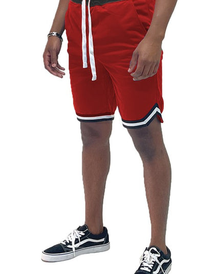 Men’s Solid Athletic Basketball Sports Shorts - Pikemla