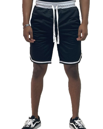 Men’s Solid Athletic Basketball Sports Shorts - Pikemla