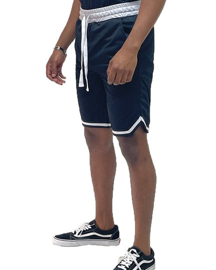 Men’s Solid Athletic Basketball Sports Shorts - Pikemla
