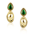 Virginia Emerald Drop Earring