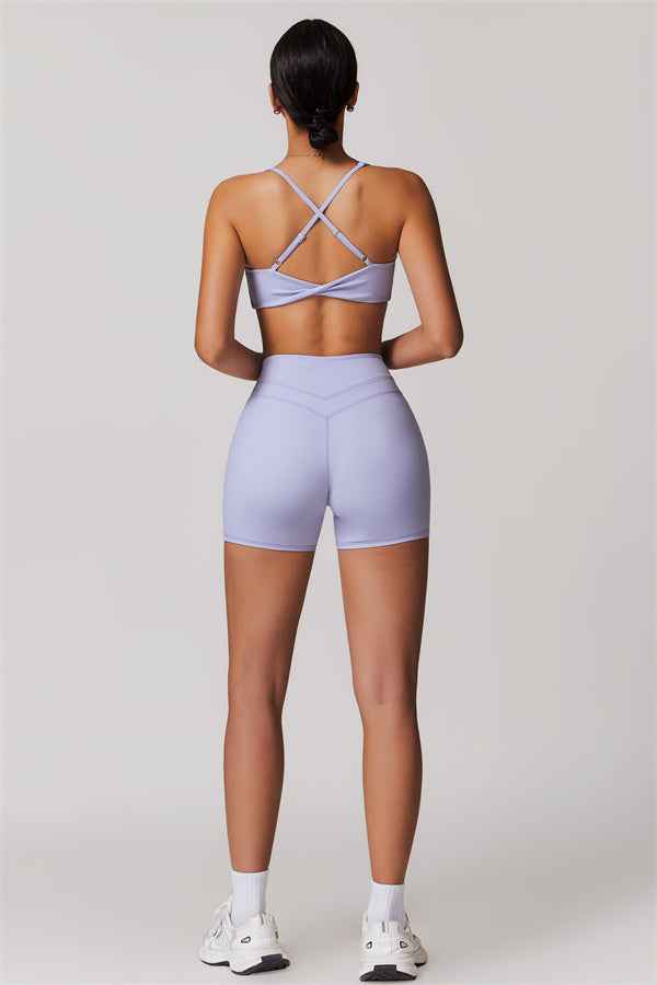 The Enigma Sports Bra Shorts 2-Piece Set