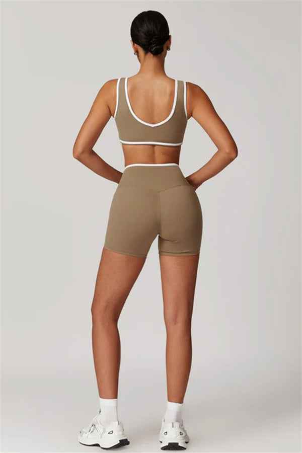 The Stamina Sports Bra Shorts 2-Piece Set