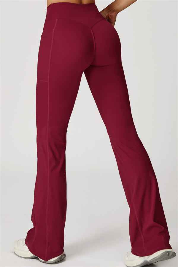 The Propel Crop Top Flared Leggings 2-Piece Set