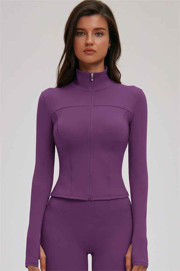 The Kinetic Zip Jacket Sports Bra Leggings 3-Piece Set