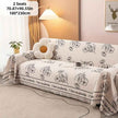 Vintage Slipcovers Couch | Plush Sofa Throw Cover for All Seasons