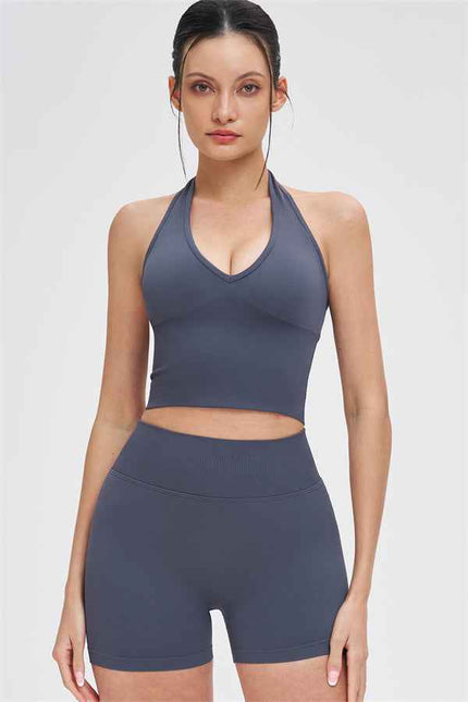 The Whim Sports Bra Shorts 2-Piece Set