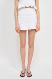 Lisa High Waist Mini Skirt - Pikemla