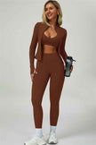 The Seraphine Jacket Sports Bra Leggings 3-Piece Set