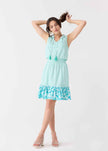 Rosemary Beach Smocked Waist Dress