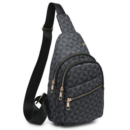 Monogram Sling Backpack - Pikemla