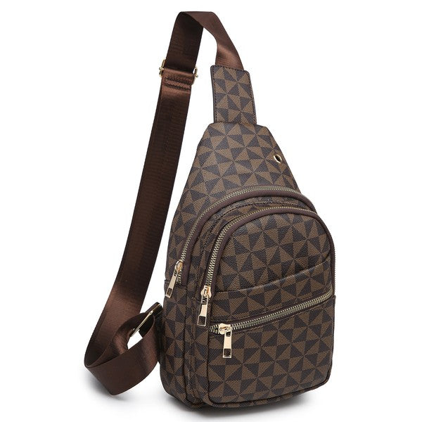 Monogram Sling Backpack - Pikemla