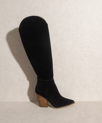 Oasis Society Clara - Knee-High Western Boots - Pikemla