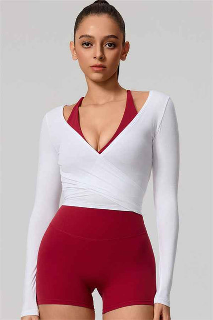 The Lively Long Sleeve Crop Top