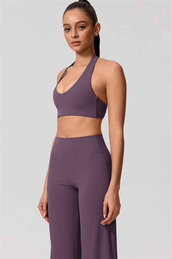 The Nestle Sports Bra Straight Leg Pants 2-Piece Set