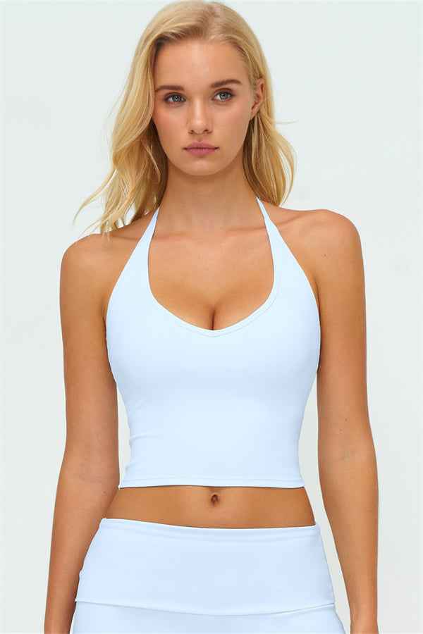 The Twirl Zip Jacket Halter Tank Top New Straight Leg Pants 3-Piece Set