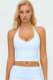 The Twirl Zip Jacket Halter Tank Top New Straight Leg Pants 3-Piece Set