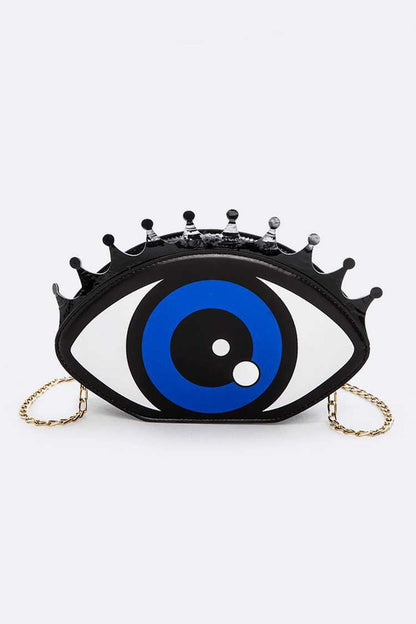 Iconic EYE Convertible Clutch Bag - Pikemla