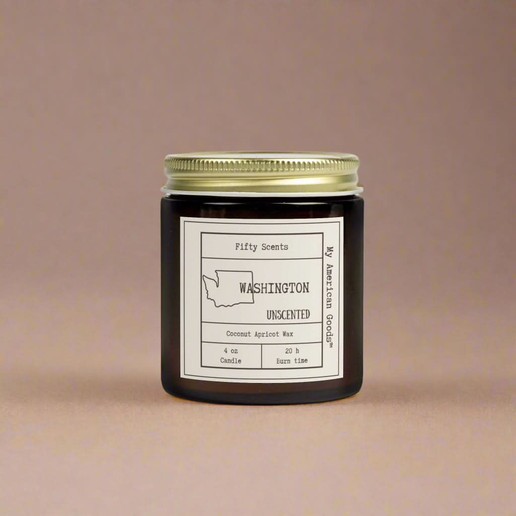 Washington unscented Candles - Coconut Apricot Wax