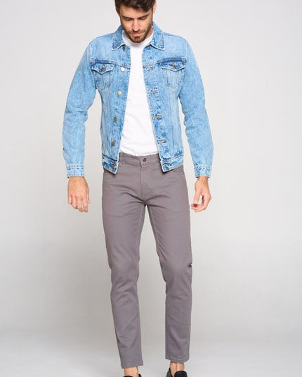 Men's Denim Jacket - Pikemla