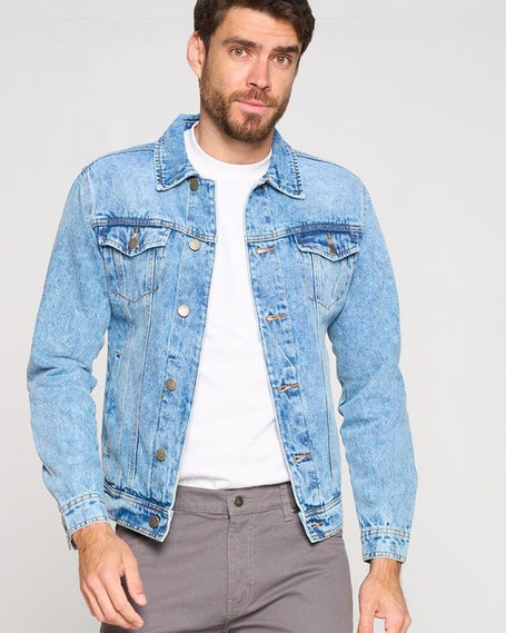 Men's Denim Jacket - Pikemla