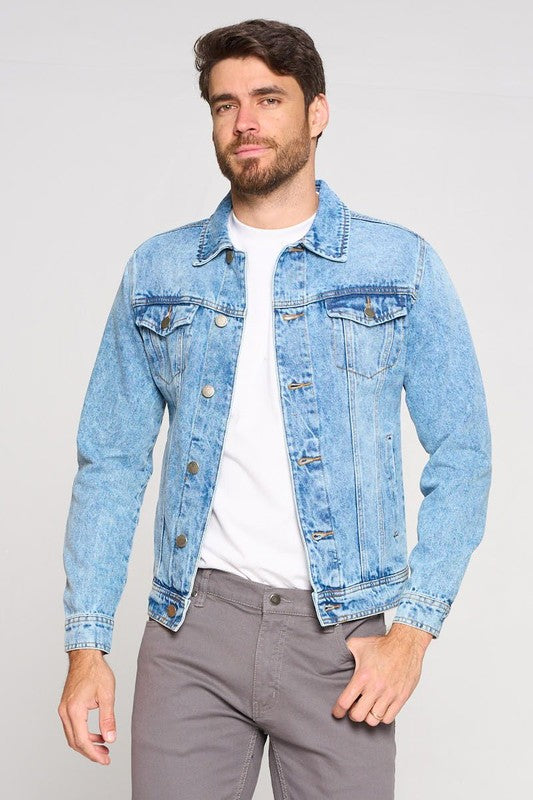 Men's Denim Jacket - Pikemla