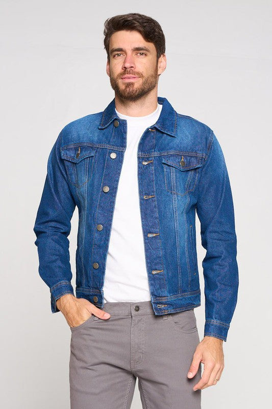 Men's Denim Jacket - Pikemla