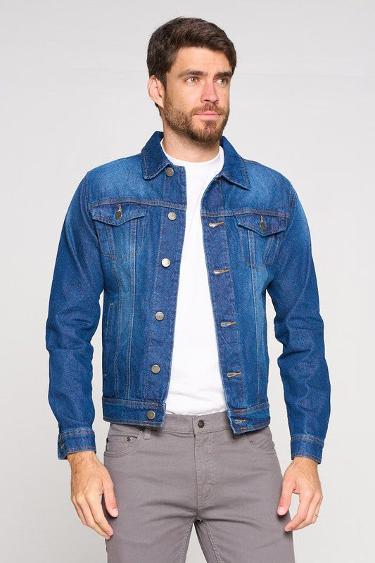 Men's Denim Jacket - Pikemla