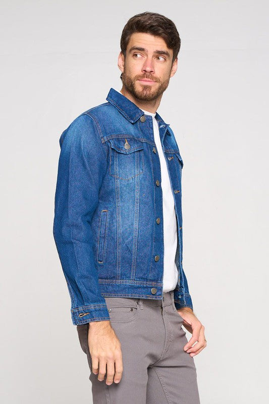 Men's Denim Jacket - Pikemla