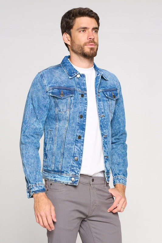 Men's Denim Jacket - Pikemla