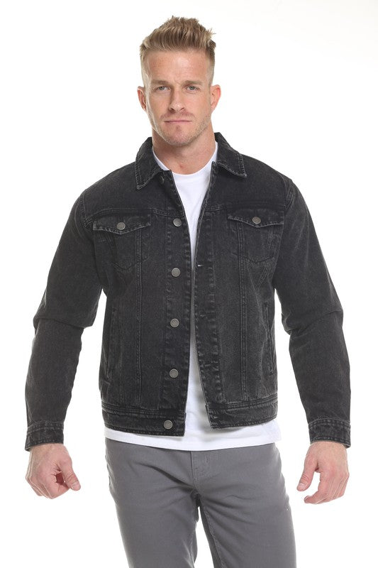 Men's Denim Jacket - Pikemla