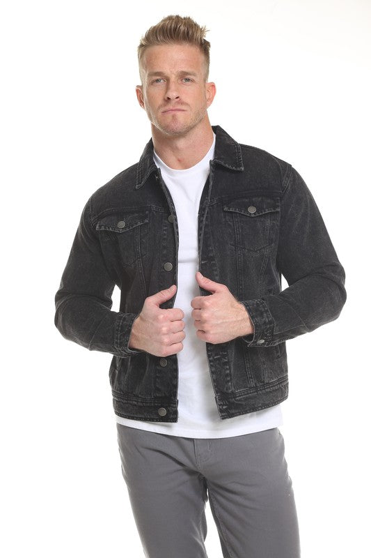 Men's Denim Jacket - Pikemla