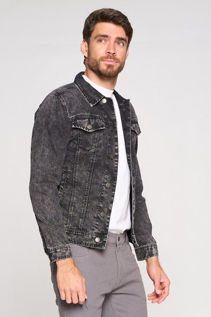 Men's Denim Jacket - Pikemla