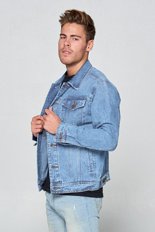 Men's Denim Jacket - Pikemla