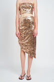 Taylor Sequin Midi Skirt - Pikemla