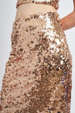 Taylor Sequin Midi Skirt - Pikemla