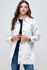 Ayala Distressed Demin Jacket - Pikemla