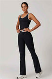 The Stamina Tank Top Flared Leggings 2-Piece Set