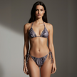 Tie-Side Bikini Bottoms / SNAKE