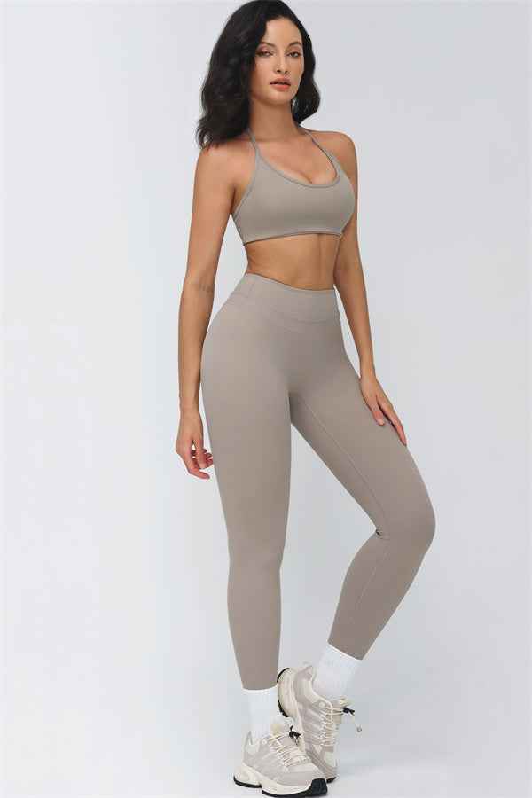 The Stride Halter Sports Bra