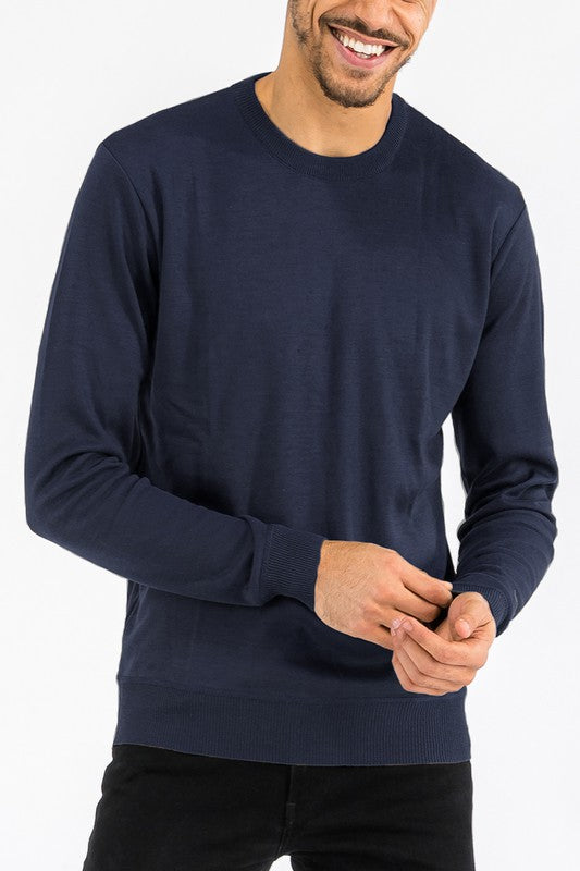 Men’s Solid Sweater - Pikemla