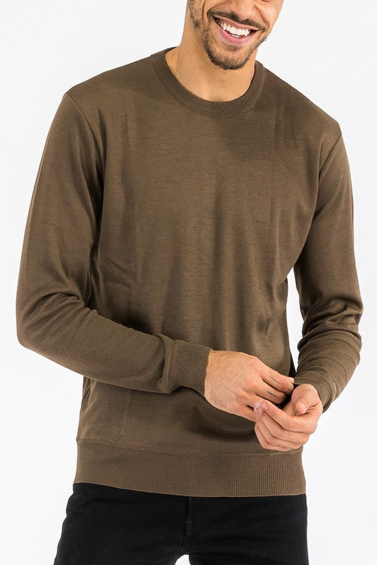 Men’s Solid Sweater - Pikemla