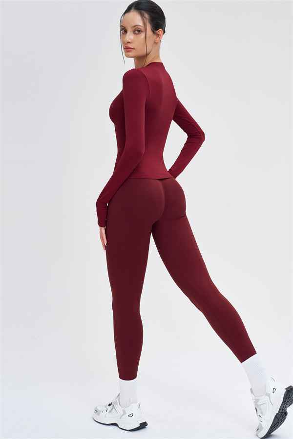 The Whim Long Sleeve T-shirt Leggings 2-Piece Set