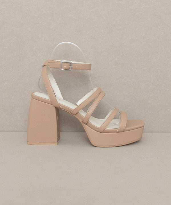 OASIS SOCIETY Talia - Strappy platform heel - Pikemla