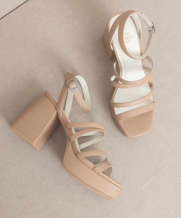 OASIS SOCIETY Talia - Strappy platform heel - Pikemla